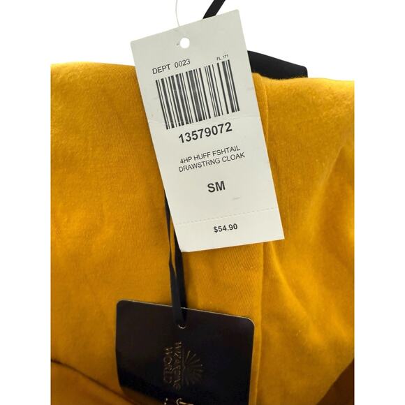 Harry Potter HUFFLEPUFF Wizard World Zip Up Hoodie Robe Hot Topic Small NWT - Picture 7 of 10